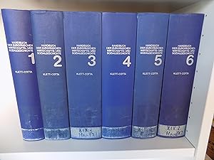 Handbuch der europäischen Wirtschafts- und Sozialgeschichte. Bände 1-6 in 6 Bänden.