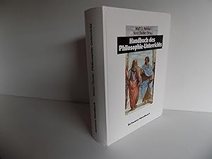 Bild des Verkufers fr Handbuch des Philosophie-Unterrichts [Philosophieunterrichts]. zum Verkauf von Antiquariat Rolf Bulang