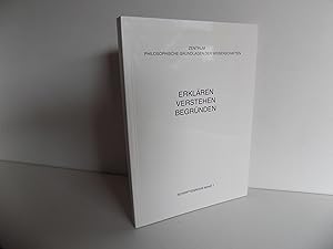 Seller image for Erklren, Verstehen, Begrnden. Eine Ringvorlesung (= Zentrum Philosophische Grundlagen der Wissenschaften / Bremen, Schriftenreihe, Band 1). for sale by Antiquariat Rolf Bulang