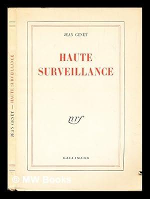 Imagen del vendedor de Haute surveillance a la venta por MW Books Ltd.