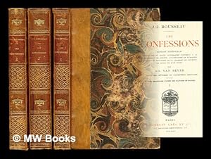 Image du vendeur pour Les confessions: in three volumes mis en vente par MW Books Ltd.
