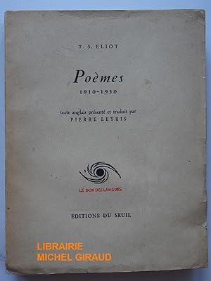 Poèmes 1910-1930