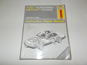 Immagine del venditore per Ford Thunderbird and Mercury Cougar, 1983-1988 Automotive Repair Manual venduto da Paradise Found Books