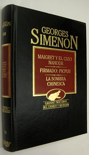 Imagen del vendedor de MAIGRET Y EL CASO NAHOUR - FIRMADO:PICPUS - LA SOMBRA CHINESCA a la venta por UNIO11 IMPORT S.L.