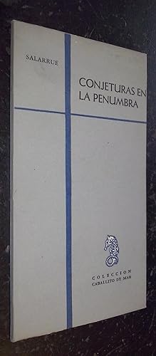 Seller image for Conjeturas en la penumbra (Decadencia de la santidad) for sale by Librera La Candela