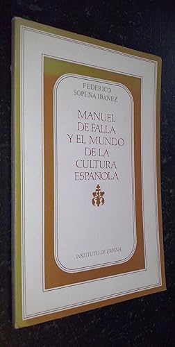Imagen del vendedor de Manuel de Falla y el mundo de la cultura espaola a la venta por Librera La Candela
