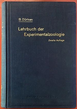 Imagen del vendedor de Lehrbuch der Experimentalzoologie. Zweite Auflage. Mit 290 Abbildungen. a la venta por biblion2