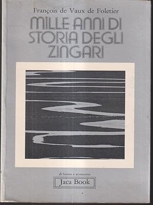 Bild des Verkufers fr Mille anni di storia degli zingari zum Verkauf von Librodifaccia