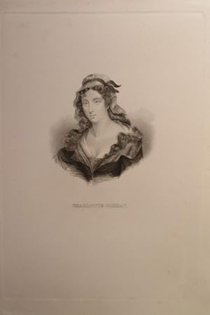 Bild des Verkufers fr Portrt. Brustbild, halblinks. Stahlstich (anonym), 24 x 17 cm, um 1840. zum Verkauf von Antiquariat Michael Eschmann