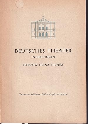 Bild des Verkufers fr Deutsches Theater in Gttingen Spielzeit 1959/60 X.Jahr Heft 162 zum Verkauf von Clivia Mueller