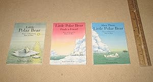 Seller image for Little Polar Bear; Little Polar Bear Finds a Friend; Ahoy There, Little Polar Bear [Miniature Editions] for sale by Homeward Bound Books