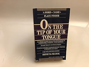 On the Tip of Your Tongue: The Word/Name/Place Finder