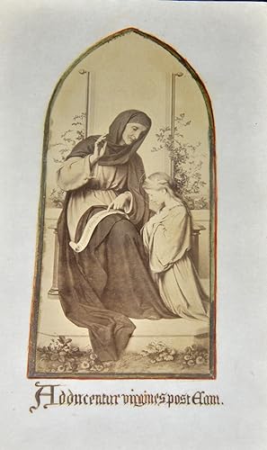 Portrait de la vierge Marie.