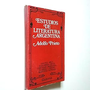 Imagen del vendedor de Estudios de literatura argentina a la venta por MAUTALOS LIBRERA