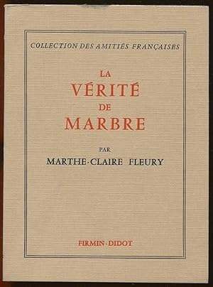 Seller image for La vrit de marbre for sale by LibrairieLaLettre2