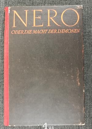 Image du vendeur pour Nero Oder die Macht der Dmonen mis en vente par art4us - Antiquariat