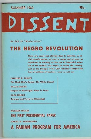 Dissent (Volume X, Number 3. Summer 1963)