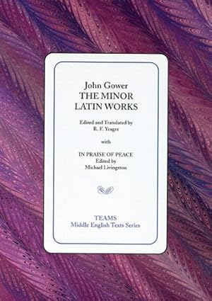 Seller image for Minor Latin Works : In Praise of Peace for sale by GreatBookPrices