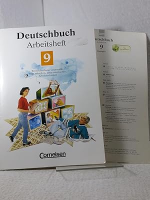 Deutschbuch -9 - Arbeitsheft - Mit Lösungsheft. Rechtschreibung - Grammatik - Texte schreiben - T...