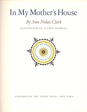 Seller image for In My Mother's House for sale by Clausen Books, RMABA