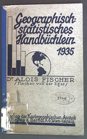 Imagen del vendedor de Geographisch-statistisches Handbchlein 1935. a la venta por books4less (Versandantiquariat Petra Gros GmbH & Co. KG)