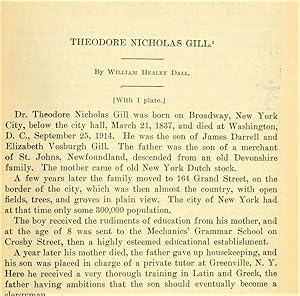 Seller image for Theodore Nicholas Gill for sale by Legacy Books II