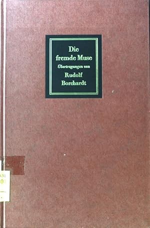 Bild des Verkufers fr Die fremde Muse. Marbacher Schriften. Band 6. zum Verkauf von books4less (Versandantiquariat Petra Gros GmbH & Co. KG)