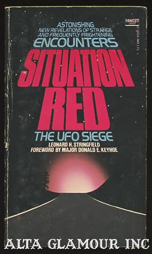 Imagen del vendedor de SITUATION RED; The UFO Siege! a la venta por Alta-Glamour Inc.