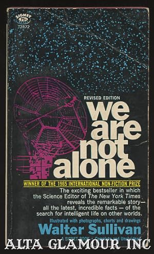 Seller image for WE ARE NOT ALONE; The Search for Intelligent Life on Other Worlds for sale by Alta-Glamour Inc.