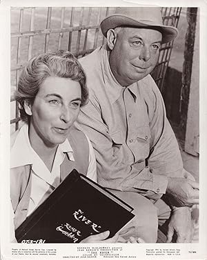 Bild des Verkufers fr The River (Original photograph of Jean Renoir and Rumer Godden on the set of the 1951 film) zum Verkauf von Royal Books, Inc., ABAA