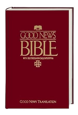 Good News Bible, with Deuterocanonicals/Apocrypha, Standardausgabe, red