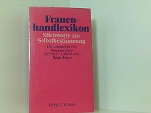 Seller image for Frauenhandlexikon. Stichworte zur Selbstbestimmung for sale by Book Broker