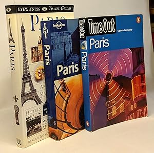 Title: Time Out Paris 11 + Paris city guide: lonely planet + Paris eyewitness travel guides --- 3...