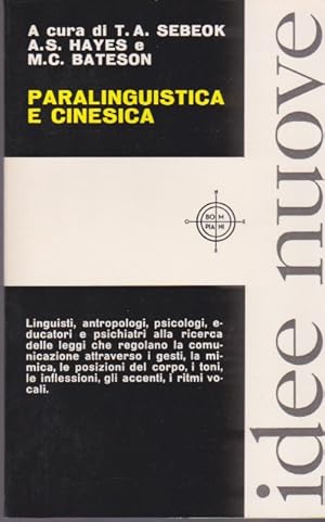 Paralinguistica e cinesica