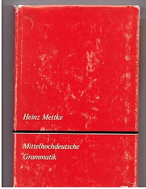 Image du vendeur pour Mittelhochdeutsche Grammatik. Laut- und Formenlehre mis en vente par Bcherpanorama Zwickau- Planitz