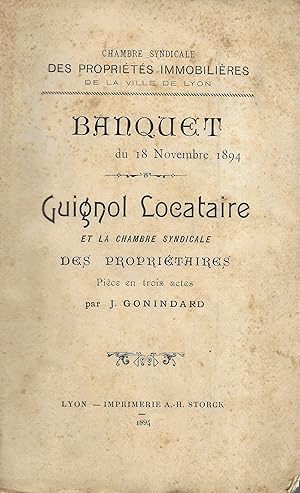 Guignol locataire et la chambre syndicale des propriétaires.