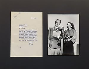 Typed Letter Signed together with Photograph