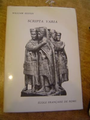 Scripta varia . Mélanges d'histoire romaine, de droit, d'épigraphie et d'histoire du christianisme