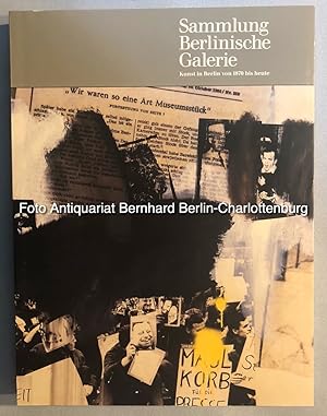 Bild des Verkufers fr Berlinische Galerie. Kunst in Berlin von 1870 bis heute zum Verkauf von Antiquariat Bernhard