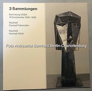 Seller image for Berlinische Galerie. Drei Sammlungen. Sammlung VEBA, 14 Kunstwerke 1930-1958. Nachlass Conrad Felixmller. Nachlass Hannah Hch for sale by Antiquariat Bernhard