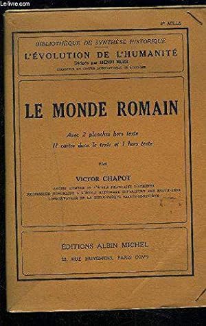 Imagen del vendedor de Broch - Le monde romain a la venta por JLG_livres anciens et modernes