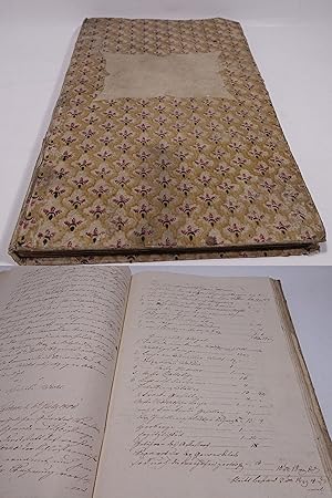 Umfangreiche Folio-Handschrift des Schmied-Gewerks Lychen (Brandenburg), mit Aufzeichnungen über ...