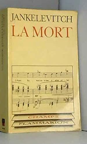 Bild des Verkufers fr La Mort (Champs) zum Verkauf von JLG_livres anciens et modernes