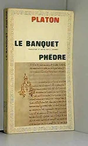 Imagen del vendedor de Le banquet Phdre a la venta por JLG_livres anciens et modernes