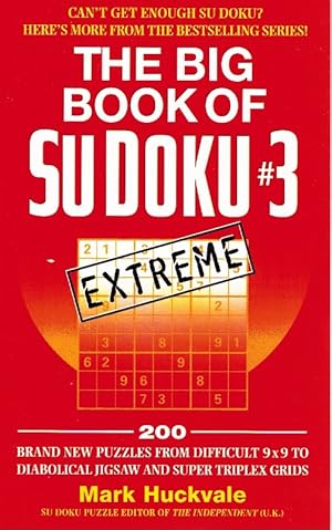 Seller image for The Big Book of Su Doku #3 Extreme for sale by Z-A LLC