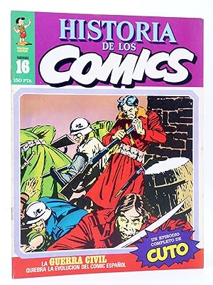 HISTORIA DE LOS COMICS FASCÍCULO 16. LA GUERRA CIVIL (Vvaa) Toutain, 1982. OFRT