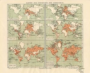 Antique Map-MAPS-MAP MAKING-EARTH VIEWS-Meyers-1895