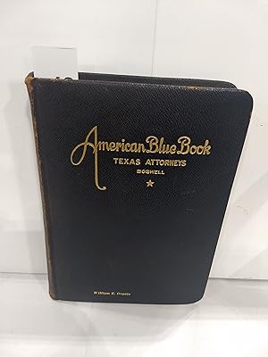 American Blue Book Texas Attorneys (Boswell)