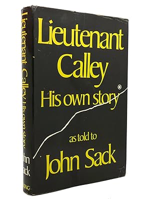 Seller image for LIEUTENANT CALLEY His Own Story for sale by Rare Book Cellar