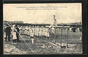 Ansichtskarte Nantes, Concours de Gymnastique 1909, Turnfest